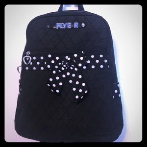 Medium sized book bag purse